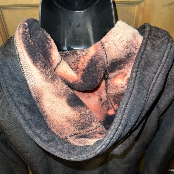 Oakley Black Long Sleeve Ski Snowboard Active Silver Zip Up Hooded Jacket Size S - Picture 8 of 11